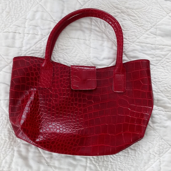 Womens Purse Faux Aligator - Picture 1 of 4